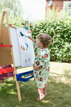 BAVETA LUNGA CU BUZUNAR - ANIMALUTE DIN PADURE - TIDY TOT (LLBPG) - Libelula Vesela - Puericultura