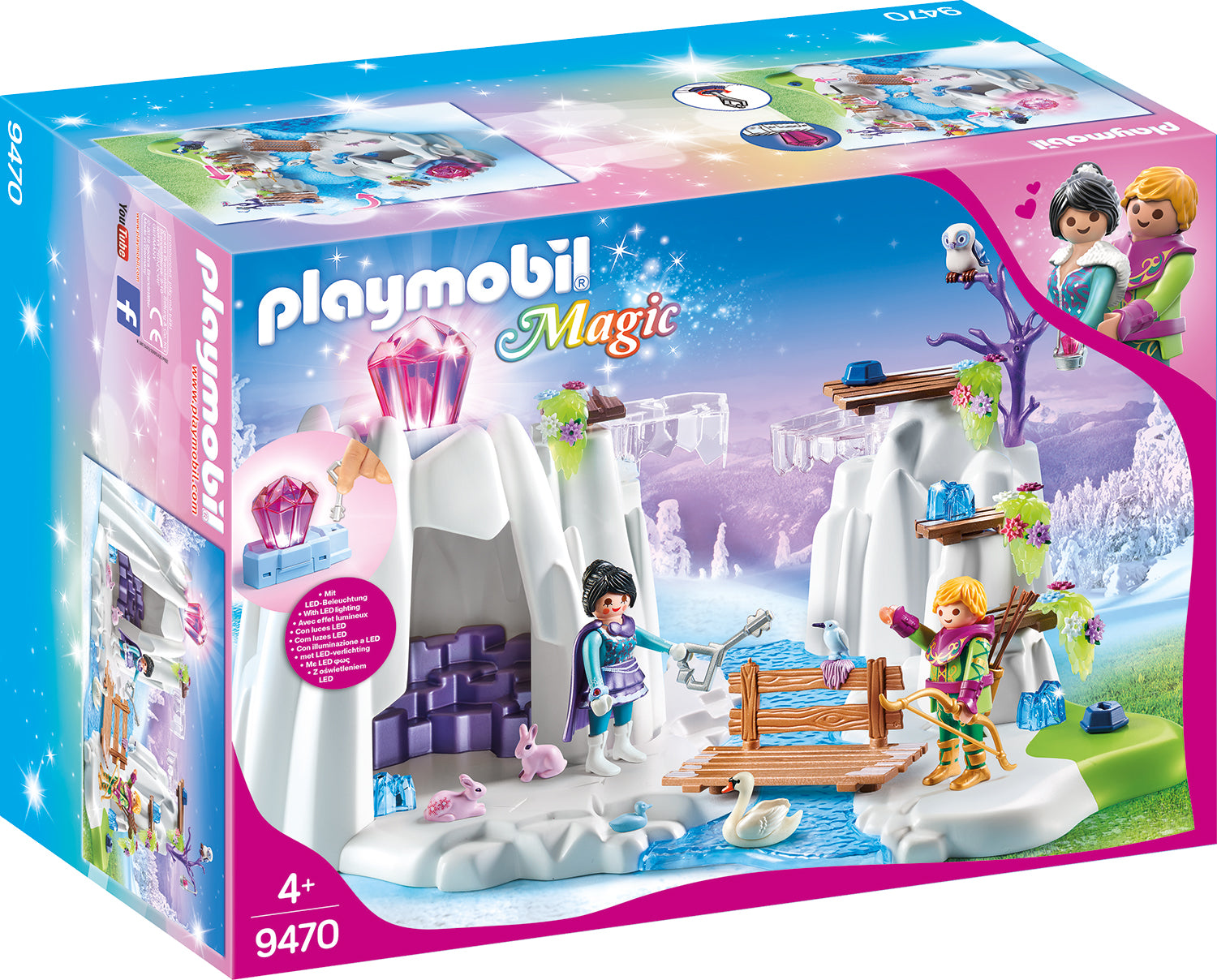ASCUNZATOAREA DE CRISTAL - PLAYMOBIL (PM9470) - Libelula Vesela - Jucarii
