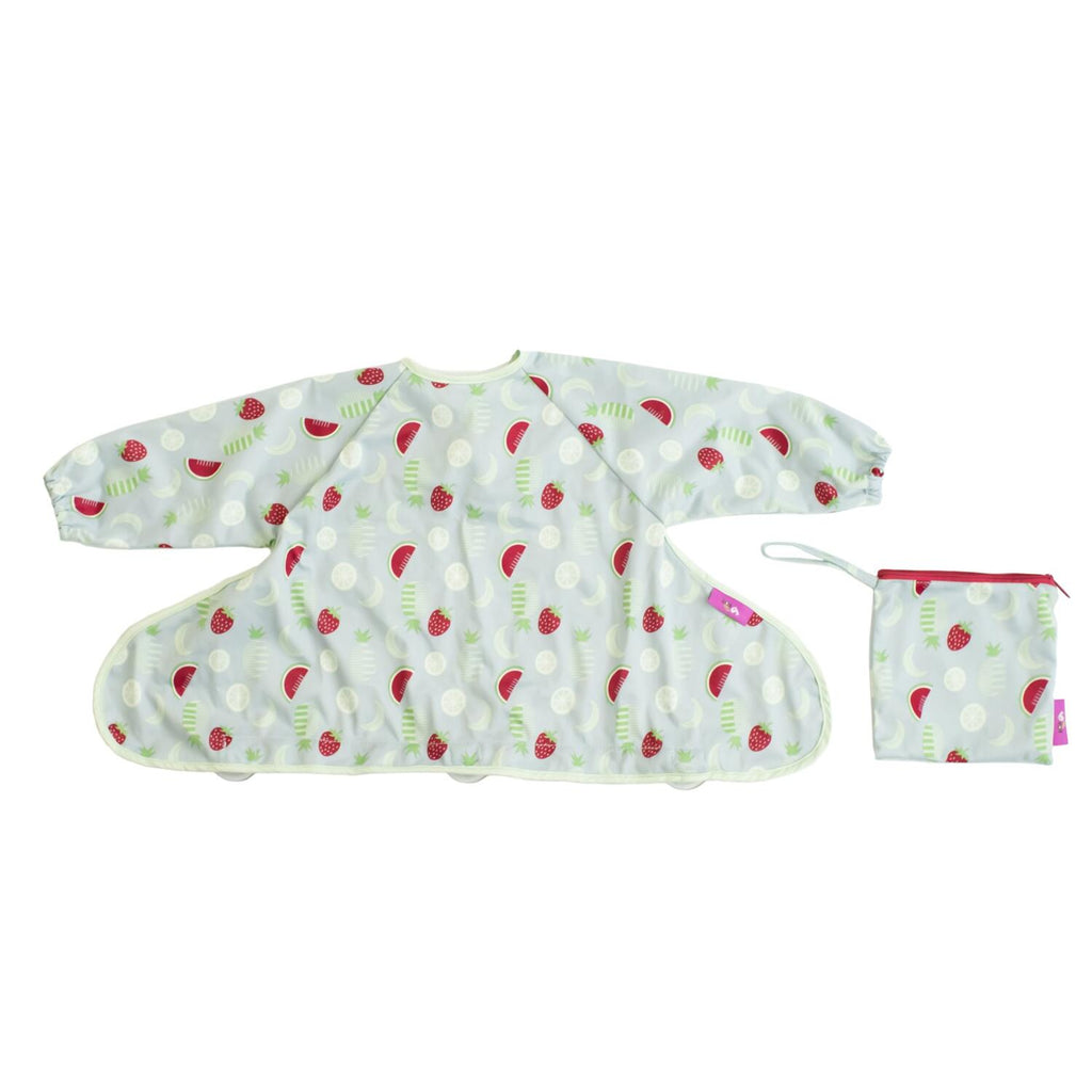 BAVETA CU MANECI SI VENTUZE - FRUCTE - TIDY TOT (CCFF) - Libelula Vesela - Puericultura