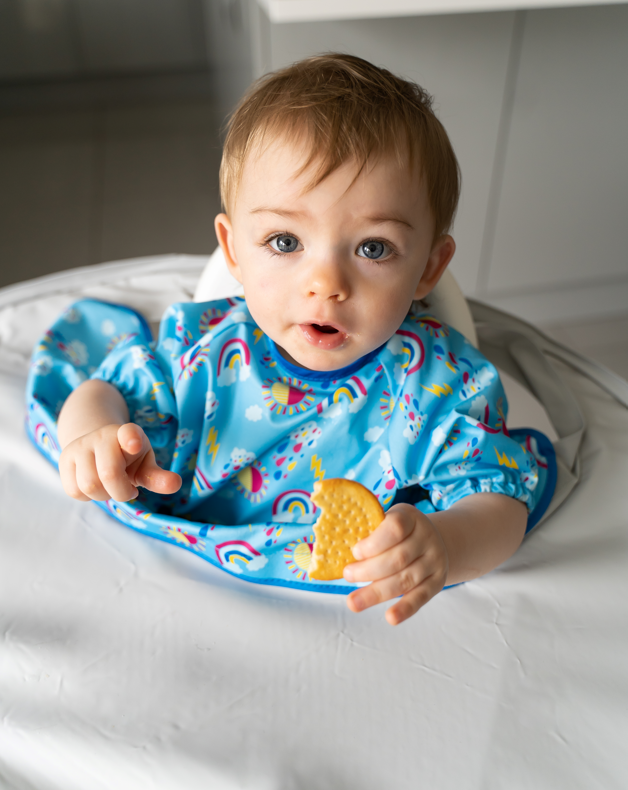 BAVETA CU MANECI SCURTE - NORISORI PUFOSI - TIDY TOT (TCBSSSR) - Libelula Vesela - Puericultura