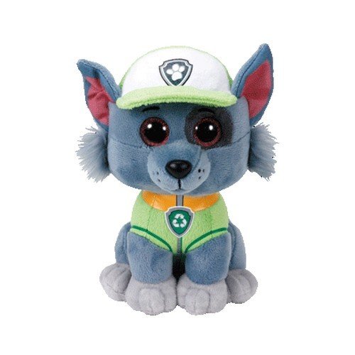 PLUS LICENTA PAW PATROL, ROCKY (24 CM) - TY (ST9XTY96323) - Libelula Vesela - Jucarii