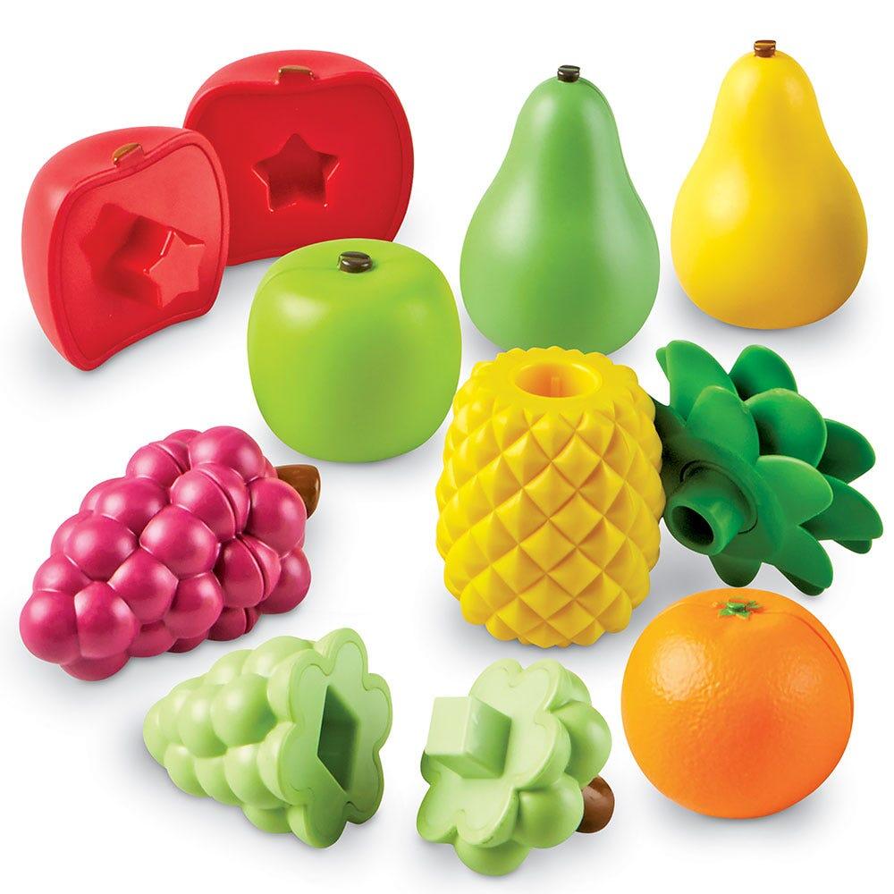 JOC DE POTRIVIRE - FRUCTE COLORATE - LEARNING RESOURCES (LER6715) - Libelula Vesela - Jucarii