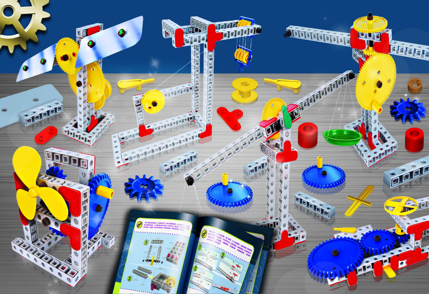 EXPERIMENTELE MICULUI GENIU - INGINERIE SI MECANICA - LISCIANI (L100866) - Libelula Vesela - Jucarii