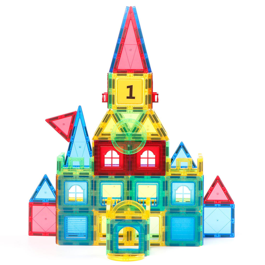 SET DE CONSTRUCTIE MAGNETIC 3D - 103 PIESE - MAGPLAYER (MPL2-103) - Libelula Vesela - Jucarii