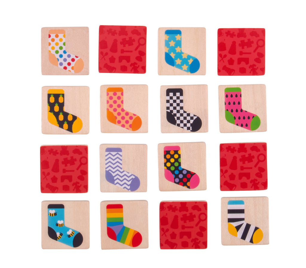 JOC DE MEMORIE - CIORAPEII MEI - BIGJIGS (BJ905) - Libelula Vesela - Jucarii