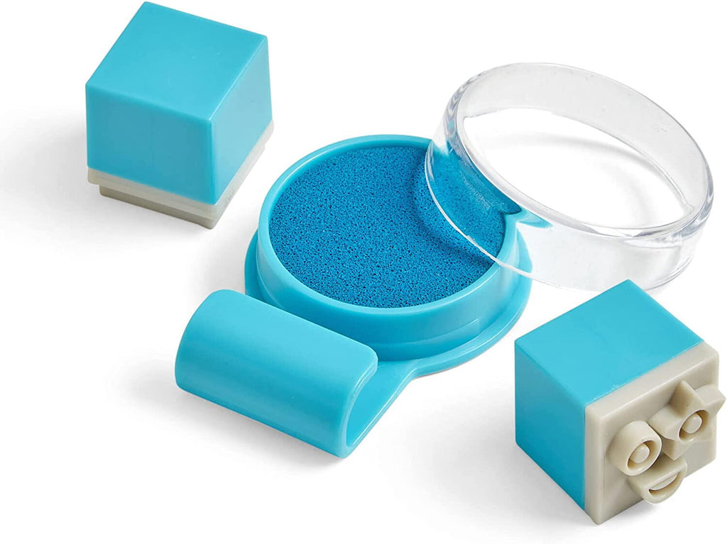 SET ACTIVITATI CU STAMPILE - NUMBERBLOCKS - HAND2MIND (HM94563-UK) - Libelula Vesela - Jucarii