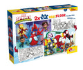 PUZZLE DE COLORAT MAXI - PAIENJENELUL MARVEL SI PRIETENII LUI UIMITORI (2 X 24 DE PIESE) - LISCIANI (L99788) - Libelula Vesela - Jucarii