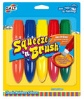 SQUEEZE'N BRUSH - 5 CULORI - GALT (G1513) - Libelula Vesela - Jucarii