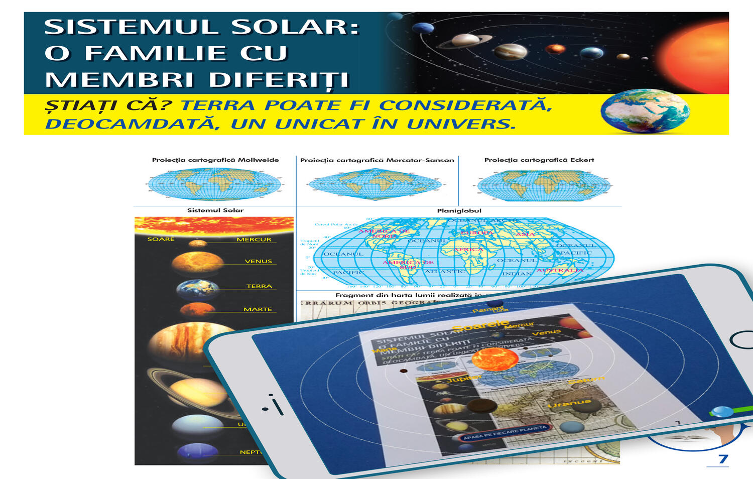 ATLAS GEOGRAFIC SCOLAR. CUNOASTEREA TERREI PRIN REALITATEA AUGMENTATA - CORINT (CEDU401) - Libelula Vesela - Carti