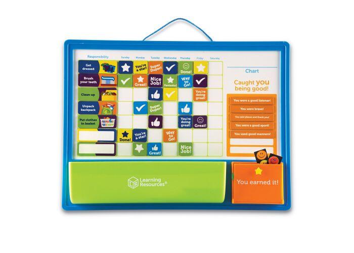 SET MAGNETIC - PANOUL RECOMPENSELOR - LEARNING RESOURCES (LER9580) - Libelula Vesela - Jucarii