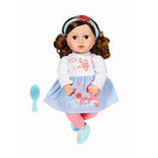 BABY ANNABELL - PAPUSA BRUNETA SOPHIA 43 CM - ZAPF CREATION (ZF707234) - Libelula Vesela - Jucarii