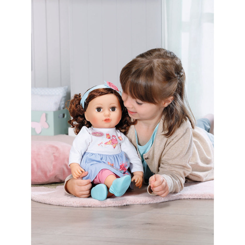 BABY ANNABELL - PAPUSA BRUNETA SOPHIA 43 CM - ZAPF CREATION (ZF707234) - Libelula Vesela - Jucarii