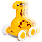 BRIO - JUCARIE APASA SI MERGE GIRAFA - BRIO (BRIO30229) - Libelula Vesela - Jucarii