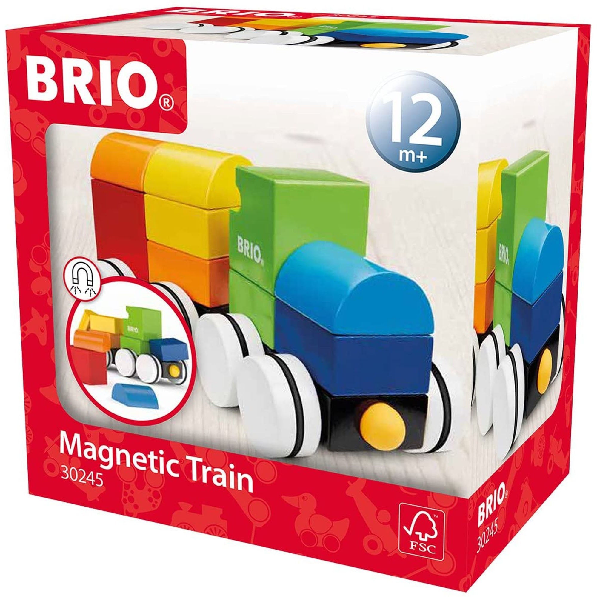 BRIO - TREN MAGNETIC 2 - BRIO (BRIO30245) - Libelula Vesela - Jucarii