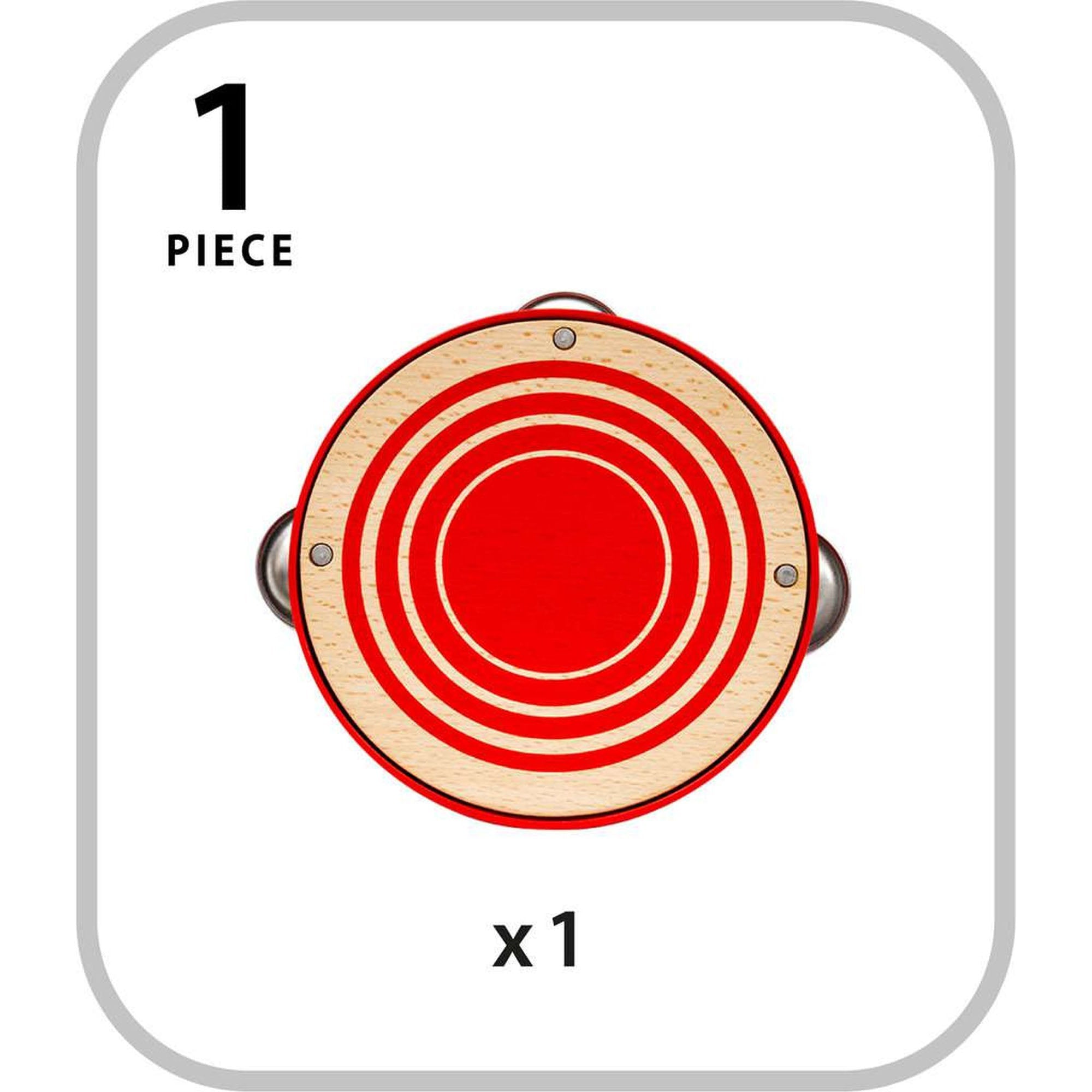 TAMBURINA MUZICALA - BRIO (30263) - Libelula Vesela - Jucarii