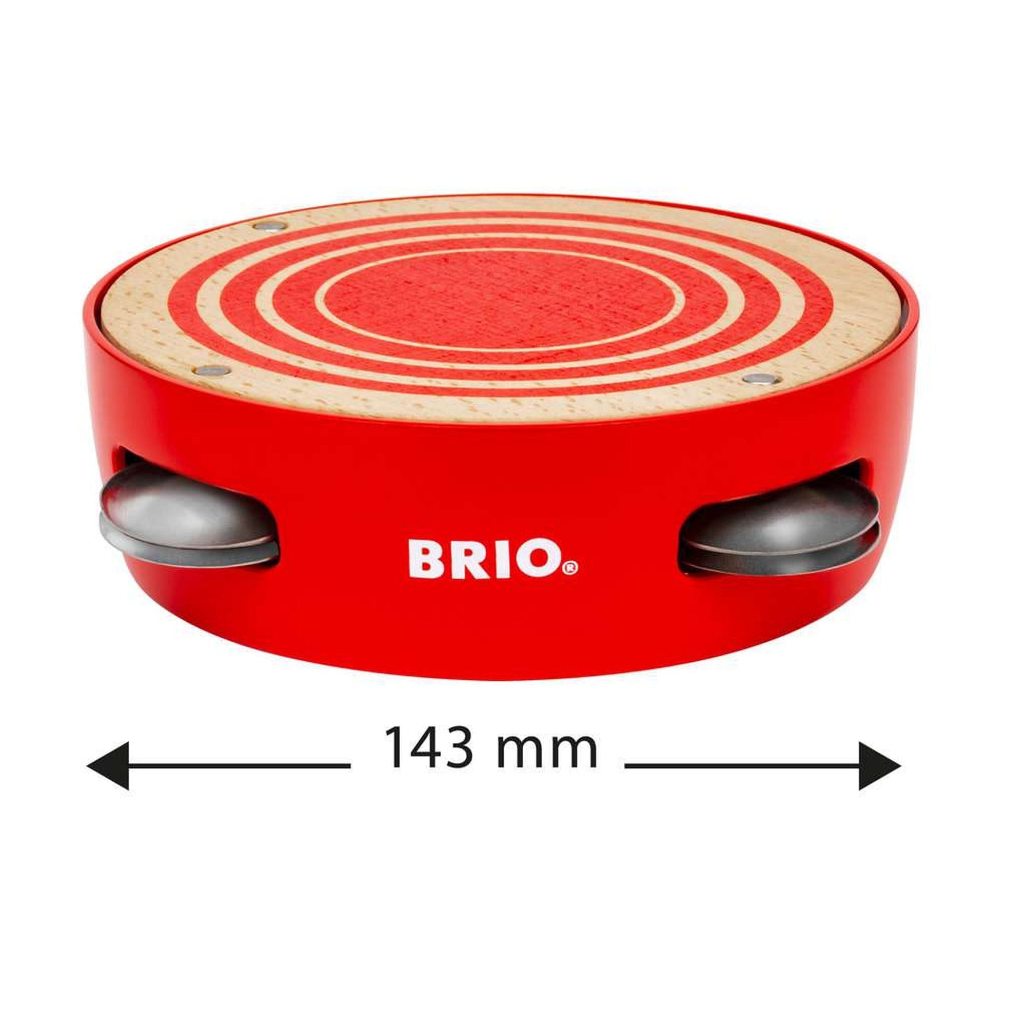 TAMBURINA MUZICALA - BRIO (30263) - Libelula Vesela - Jucarii