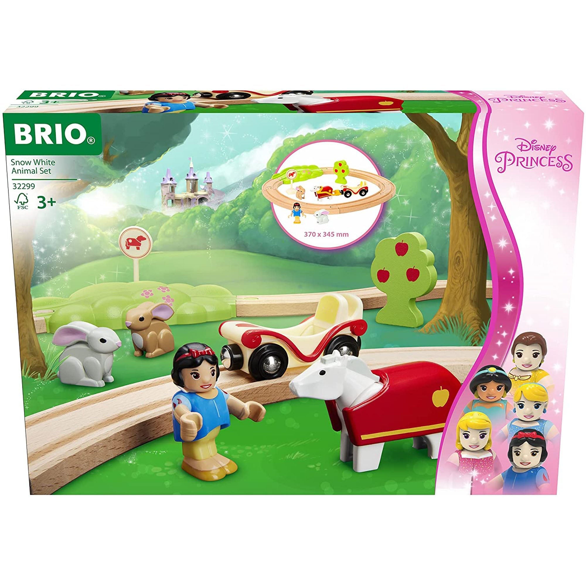 BRIO - SET JOACA DISNEY ALBA CA ZAPADA - BRIO (BRIO32299) - Libelula Vesela - Jucarii