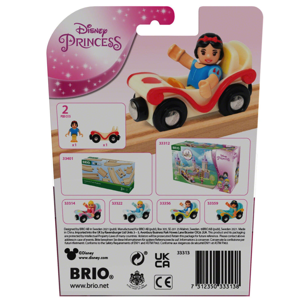 BRIO - ALBA CA ZAPADA SI VAGON - BRIO (BRIO33313) - Libelula Vesela - Jucarii