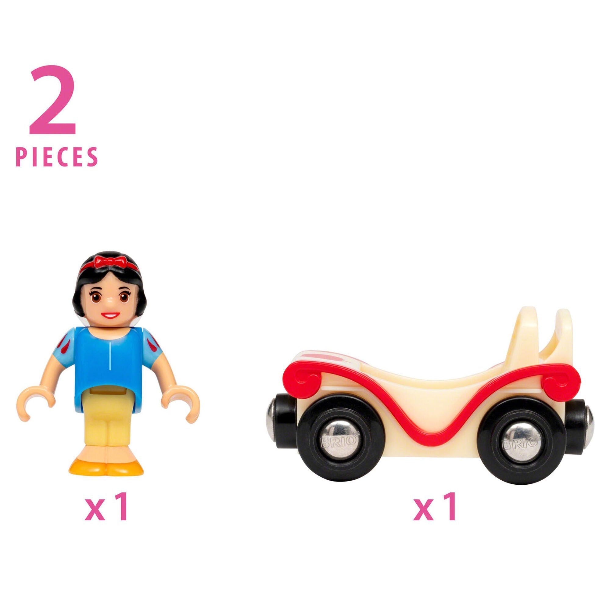 BRIO - ALBA CA ZAPADA SI VAGON - BRIO (BRIO33313) - Libelula Vesela - Jucarii