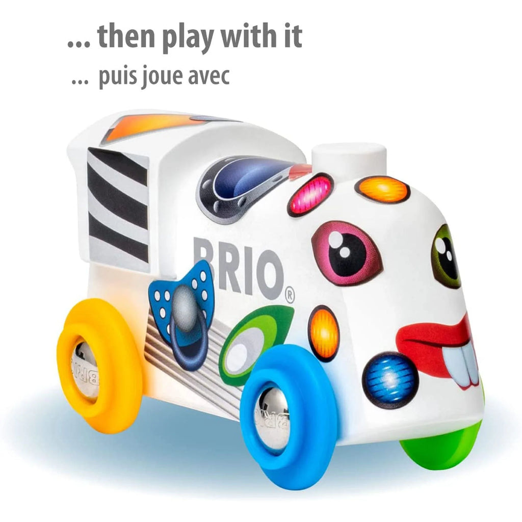 BRIO - TREN CU STICKERE - BRIO (BRIO33979) - Libelula Vesela - Jucarii