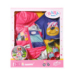 BABY BORN - SET HAINUTE BICICLIST 43 CM - ZAPF (ZF830031) - Libelula Vesela - Jucarii