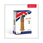 PUZZLE 3D BIG BEN (NIVEL MEDIU 44 PIESE)  - CUBICFUN (CUC094H) - Libelula Vesela - Jucarii
