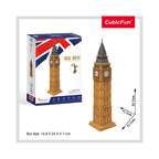 PUZZLE 3D BIG BEN (NIVEL MEDIU 44 PIESE)  - CUBICFUN (CUC094H) - Libelula Vesela - Jucarii