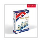 PUZZLE 3D TOWER BRIDGE (NIVEL MEDIU 52 PIESE)  - CUBICFUN (CUC238H) - Libelula Vesela - Jucarii