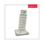 PUZZLE 3D TURNUL DIN PISA (NIVEL MEDIU 27 PIESE)  - CUBICFUN (CUC241H) - Libelula Vesela - Jucarii