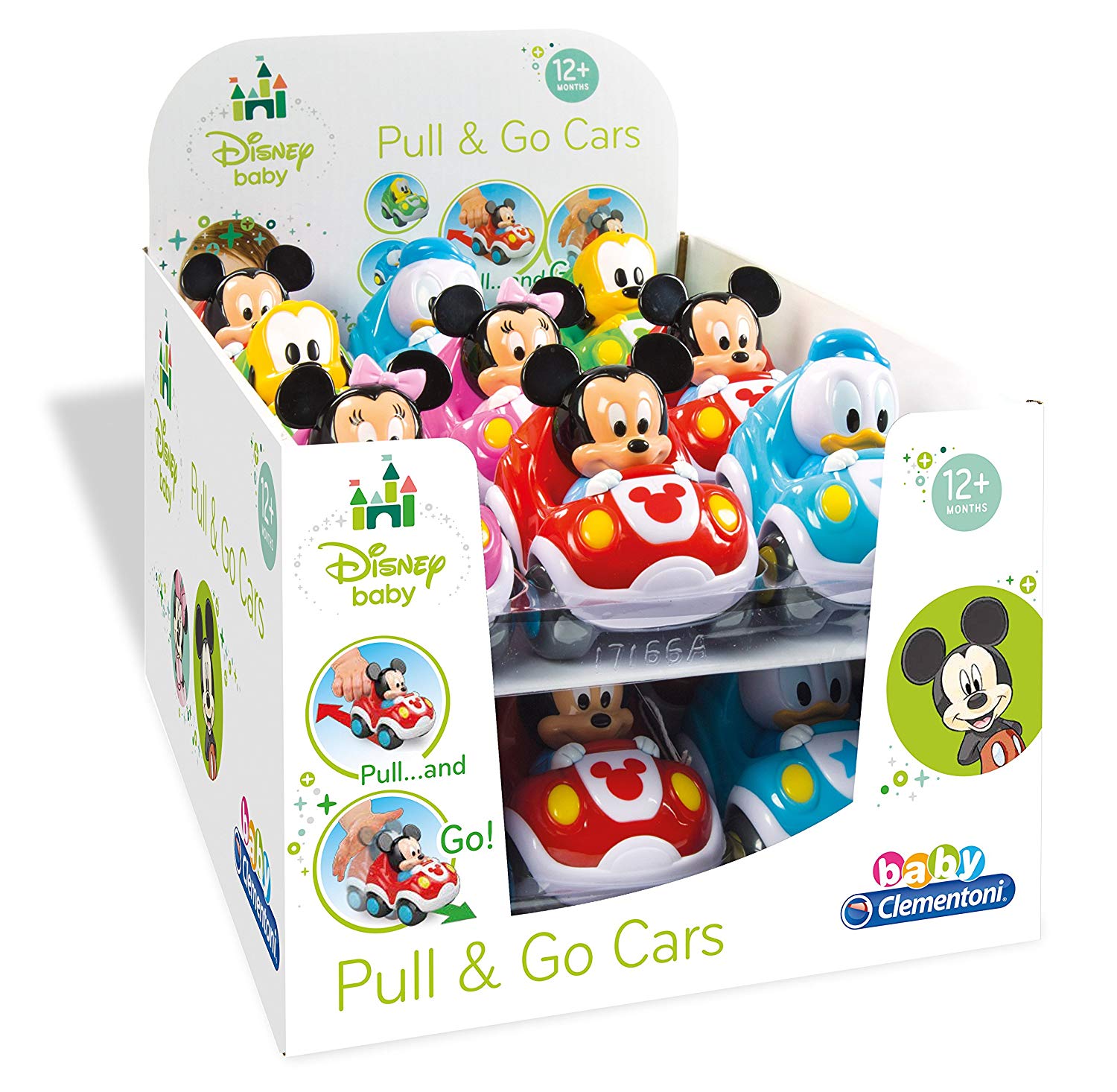 MASINUTE DISNEY PULL&GO - CLEMENTONI (CL17166) - Libelula Vesela - Jucarii