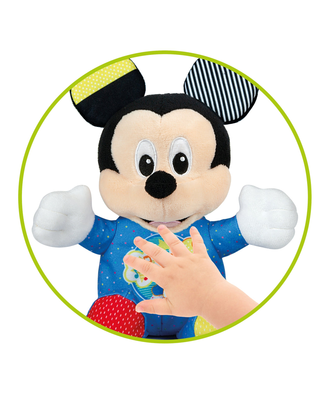 PLUS BABY MICKEY CU LUMINI SI SUNETE - CLEMENTONI (CL17206) - Libelula Vesela - Jucarii