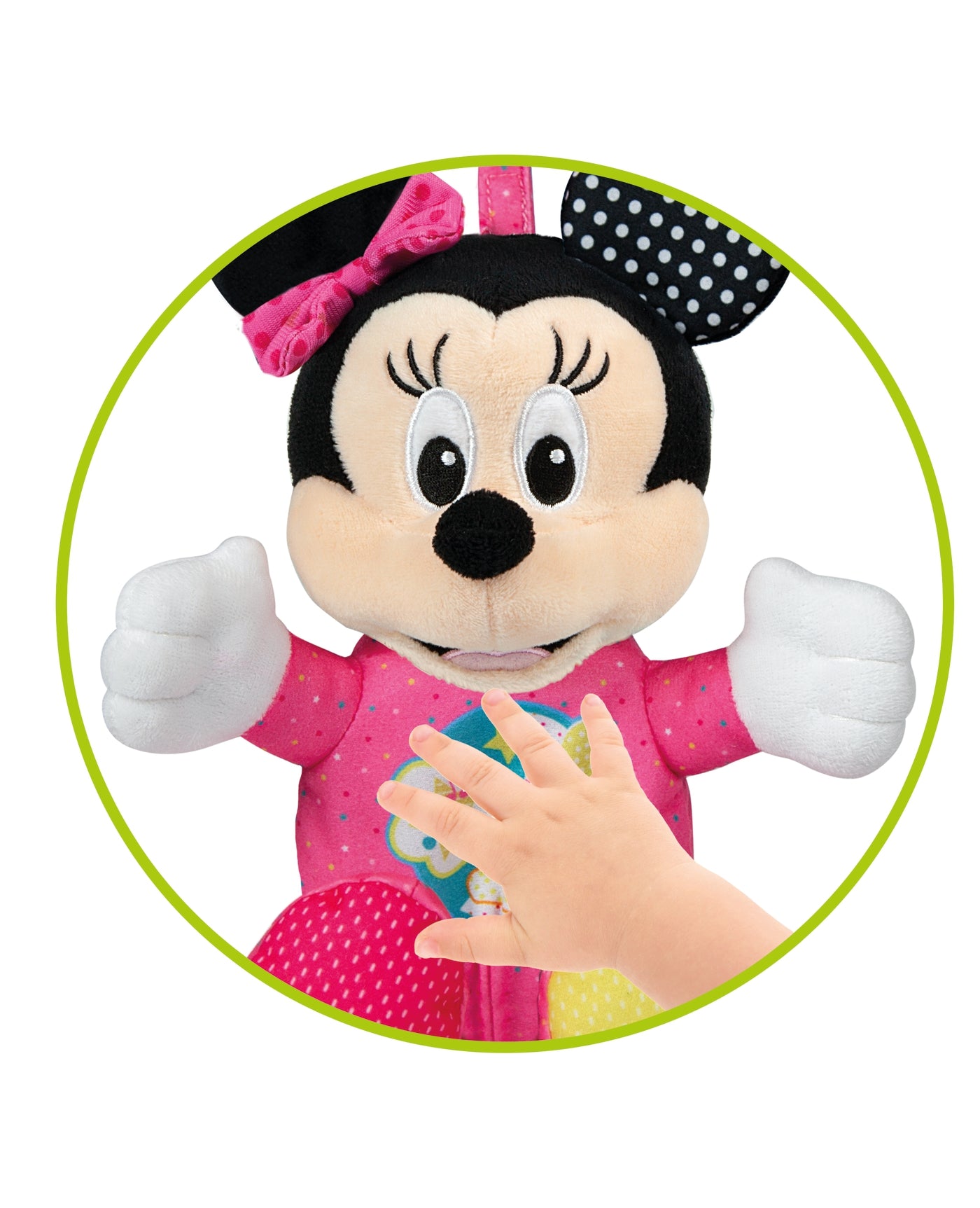 PLUS BABY MINNIE CU LUMINI SI SUNETE - CLEMENTONI (CL17207) - Libelula Vesela - Jucarii