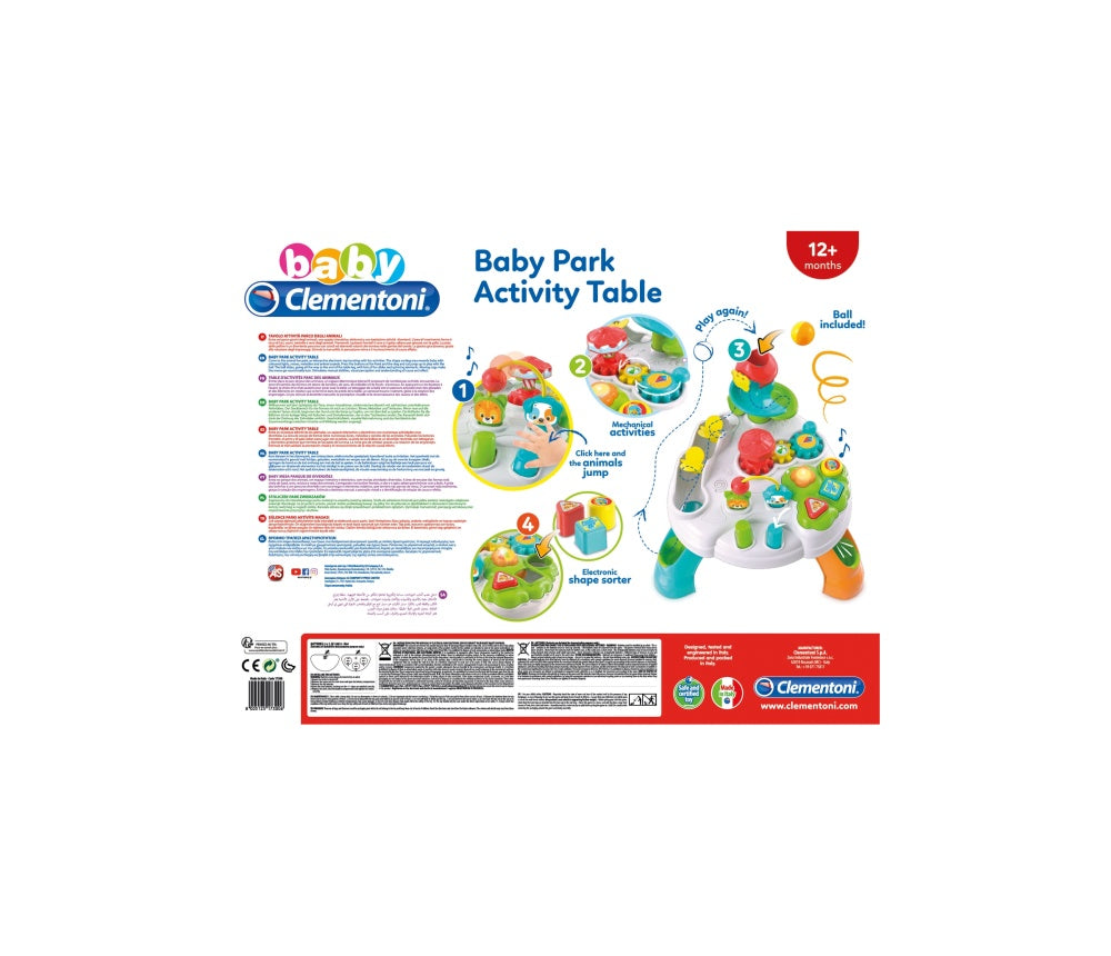 MASUTA CU ACTIVITATI - CLEMENTONI (CL17300) - Libelula Vesela - Jucarii