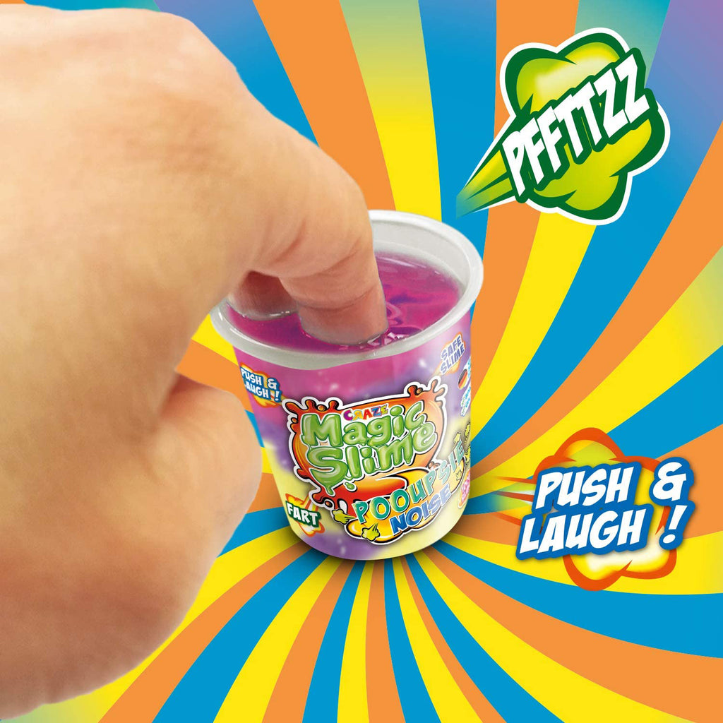 SLIME MAGIC - CU SUNETE AMUZANTE - DIVERSE CULORI - CRAZE (CRZ21989) - Libelula Vesela - Jucarii