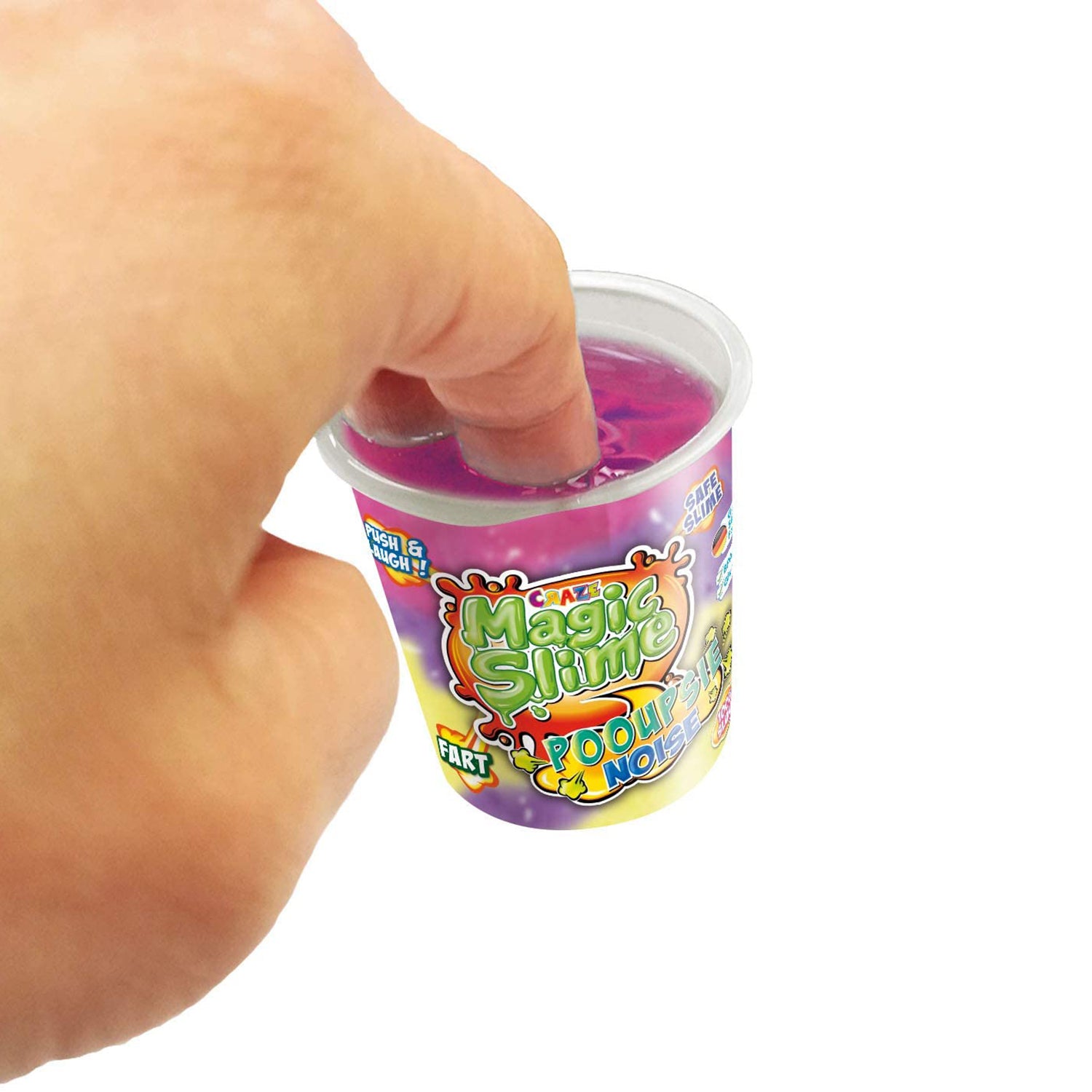 SLIME MAGIC - CU SUNETE AMUZANTE - DIVERSE CULORI - CRAZE (CRZ21989) - Libelula Vesela - Jucarii