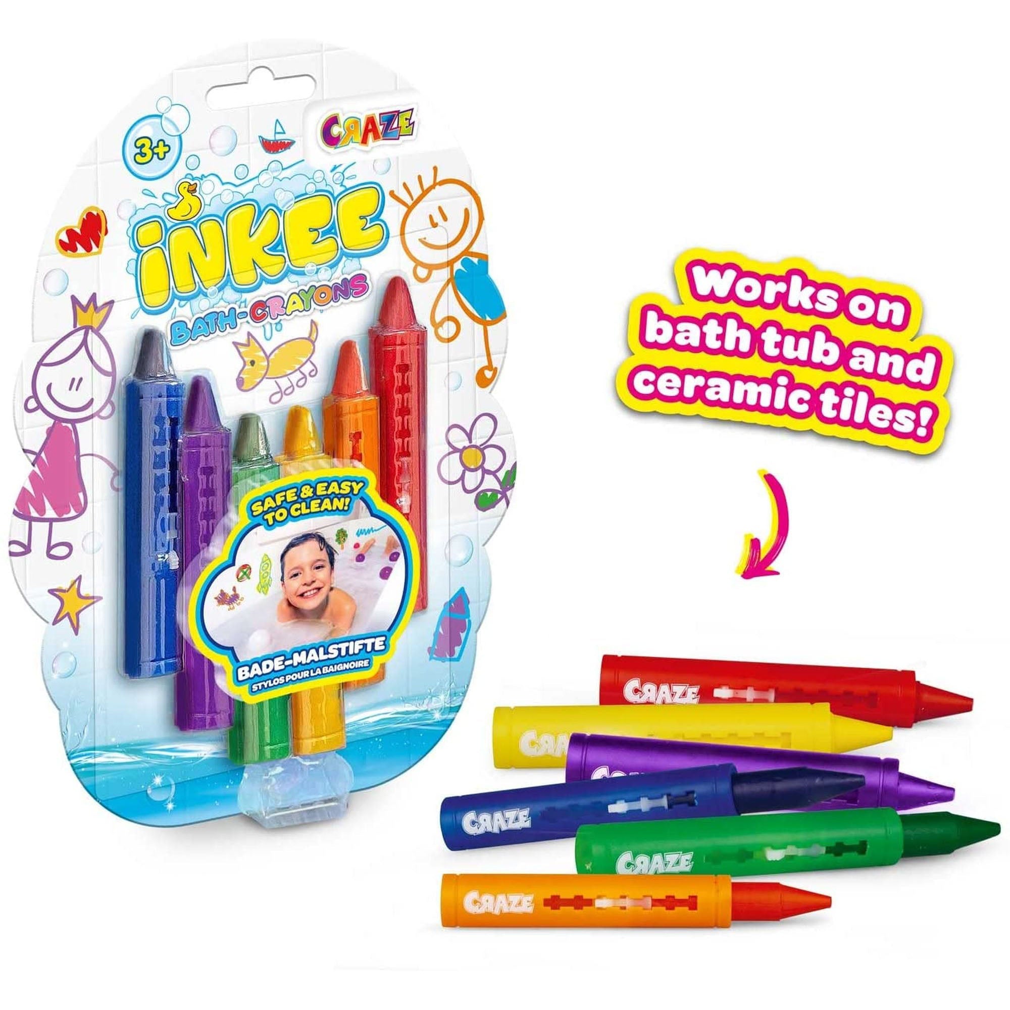 CRAZE - INKEE - CREIOANE DE COLORAT IN BAIE - CRAZE (CRZ28667) - Libelula Vesela - Jucarii