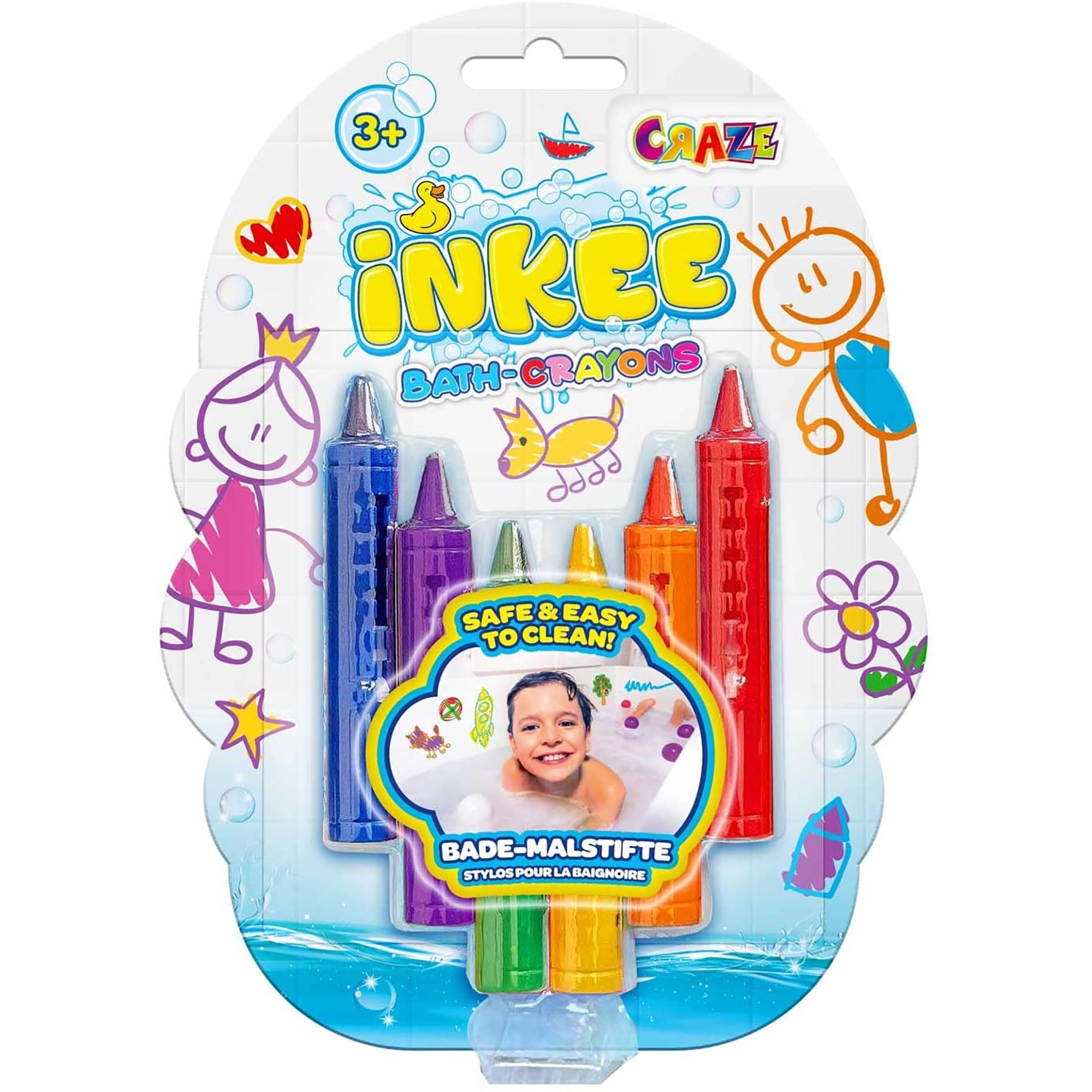 CRAZE - INKEE - CREIOANE DE COLORAT IN BAIE - CRAZE (CRZ28667) - Libelula Vesela - Jucarii