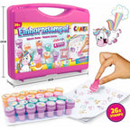 CRAZE - SET STAMPILE - UNICORNI - CRAZE (CRZ29190) - Libelula Vesela - Jucarii