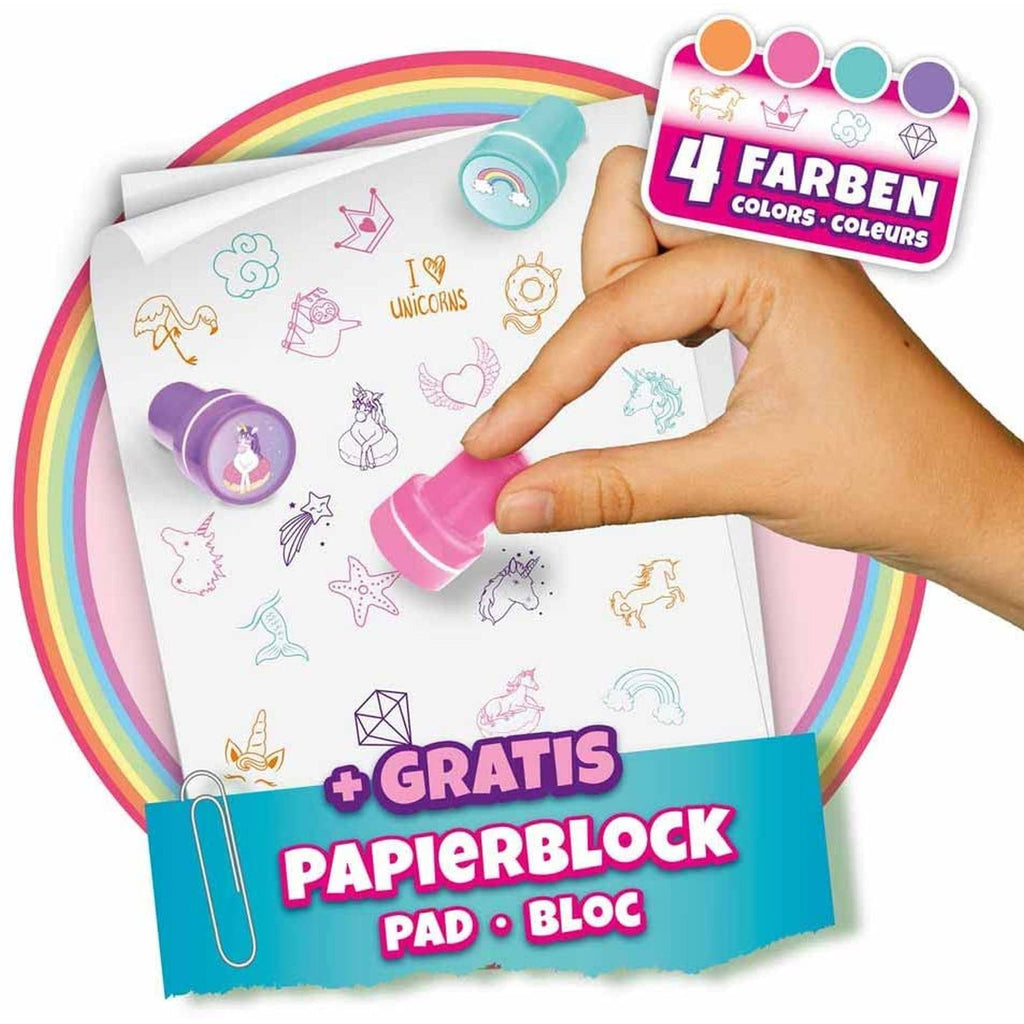 CRAZE - SET STAMPILE - UNICORNI - CRAZE (CRZ29190) - Libelula Vesela - Jucarii