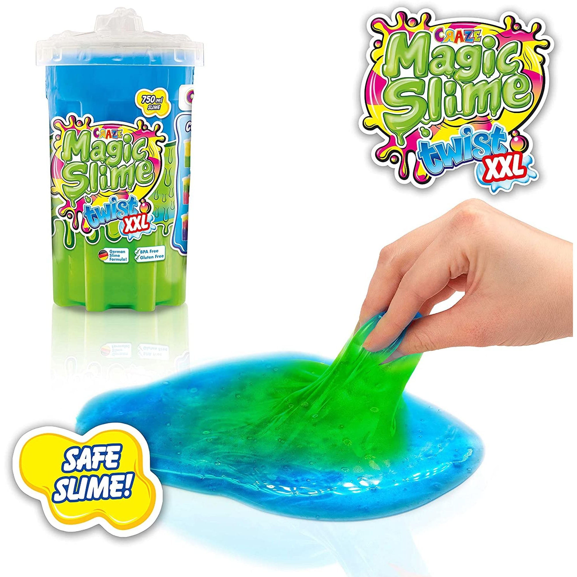 CRAZE - SLIME MAGIC XXL 750 ML - DIVERSE CULORI - CRAZE (CRZ34934) - Libelula Vesela - Jucarii