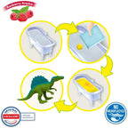 CRAZE - BILA EFERVESCENTA INKEE - CU SURPRIZA DINOZAUR - CRAZE (CRZ35597) - Libelula Vesela - Jucarii