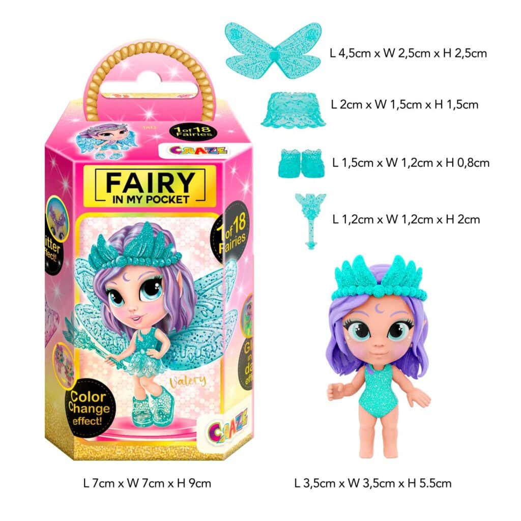 FIGURINA ZANA - CRAZE (CRZ43974) - Libelula Vesela - Jucarii