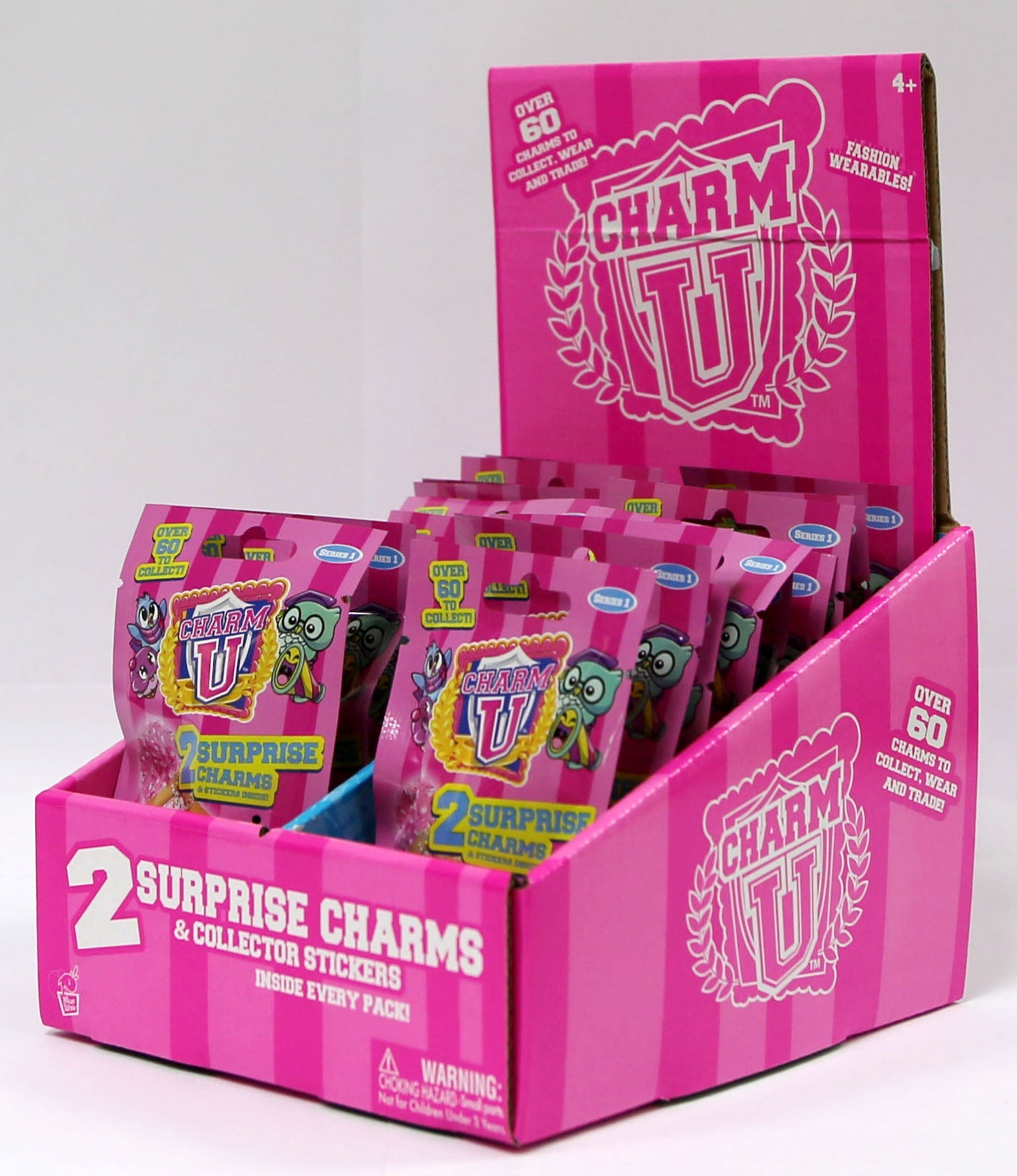 CHARM U - SET DE 2 TALISMANE CU AUTOCOLANTE - CEPIA (CU30040) - Libelula Vesela - Jucarii