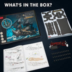 PUZZLE 3D LED NAVA QUEEN ANNE - 293 PIESE - CUBICFUN (L522h) - Libelula Vesela - Jucarii