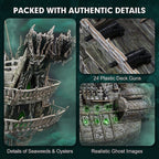 PUZZLE 3D LED FLYING DUTCHMAN 360 PIESE - CUBICFUN (CUL527H) - Libelula Vesela - Jucarii