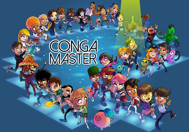 CONGA MASTER - STEAM - MULTILANGUAGE - WORLDWIDE - PC - Libelula Vesela - Jocuri video