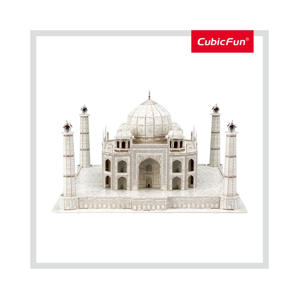 PUZZLE 3D + BROSURA - TAJ MAHAL 87 PIESE - CUBICFUN (CUDS0981H) - Libelula Vesela - Jucarii