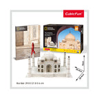 PUZZLE 3D + BROSURA - TAJ MAHAL 87 PIESE - CUBICFUN (CUDS0981H) - Libelula Vesela - Jucarii