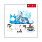 PUZZLE 3D + BROSURA - LUMEA DE GHEATA 73 PIESE - CUBICFUN (CUDS0983H) - Libelula Vesela - Jucarii