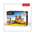 PUZZLE 3D+BROSURA-NOTRE DAME PARIS 128 PIESE - CUBICFUN (CUDS0986H) - Libelula Vesela - Jucarii
